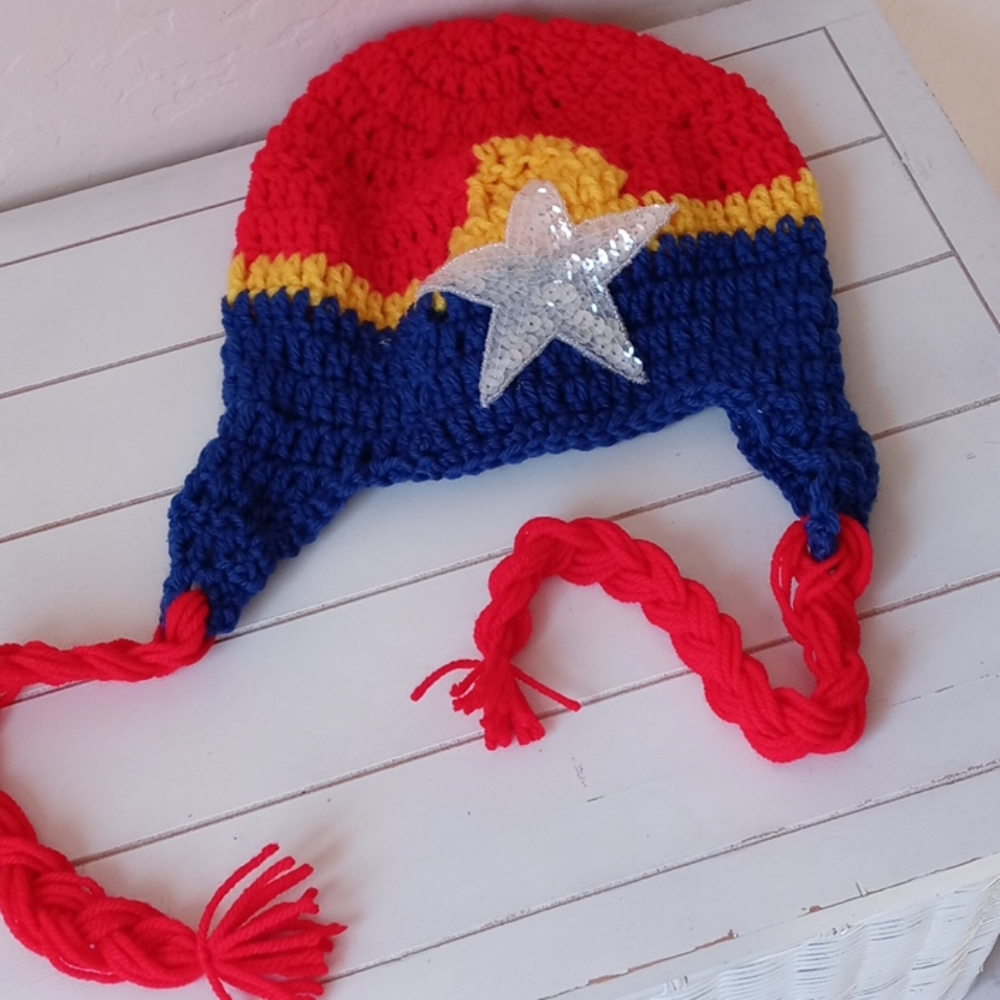 Hand crocheted kid's hat